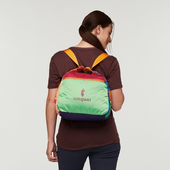 Cotopaxi Multicolor Taal Convertible Del Dia Tote Bag 16L - Picture 3 of 13